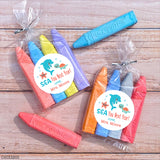 "SEA You Next Year" Dolphin Last Day of School Stickers