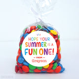 "Fun One" Last Day of School Stickers