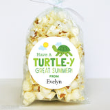 "Turtle-y Great Summer" Last Day of School Stickers