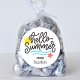 "Hello Summer" Last Day of School Stickers