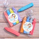 Otter Last Day of School Stickers