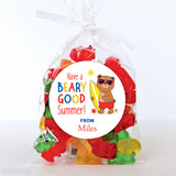 "Beary Good Summer" Last Day of School Stickers