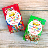 School Bus Last Day of School Stickers