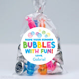 Bubbles Last Day of School Stickers