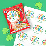Rainbow Writing St. Patrick's Day Stickers
