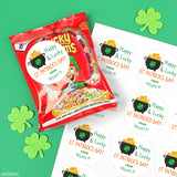 Happy & Lucky St. Patrick's Day Stickers