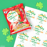 Leprechaun "Lucky Day" St. Patrick's Day Stickers