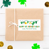 St. Patrick's Day Banner Gift Labels