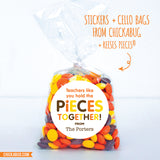 "Hold The Pieces Together" Teacher Appreciation Stickers