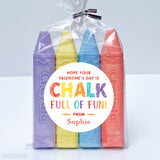 "Chalk Full of Fun" Valentine's Day Stickers