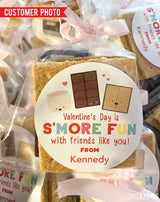S'more Valentine's Day Stickers