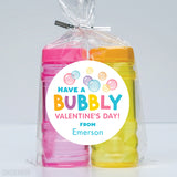 Bubbles Valentine's Day Stickers