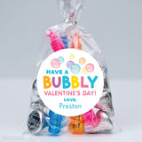 Bubbles Valentine's Day Stickers