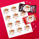 Sports Valentine's Day Stickers