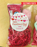 Happy Valentine's Day Banner Stickers