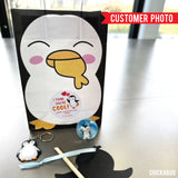 "You're Cool" Penguin Valentine's Day Stickers