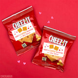 "Cheesy Valentine" Cheese Cracker Valentine Labels