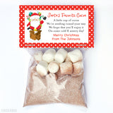 Santa's Favorite Christmas Cocoa Paper Tags and Bags