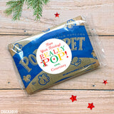 "Hope Your Holidays Really Pop" Labels