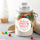 "Baking Spirits Bright" Christmas Stickers