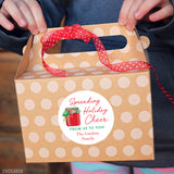 "Spreading Holiday Cheer" Christmas Jelly or Jam Labels