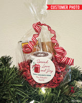 "Spread Love and Joy" Christmas Jelly or Jam Labels