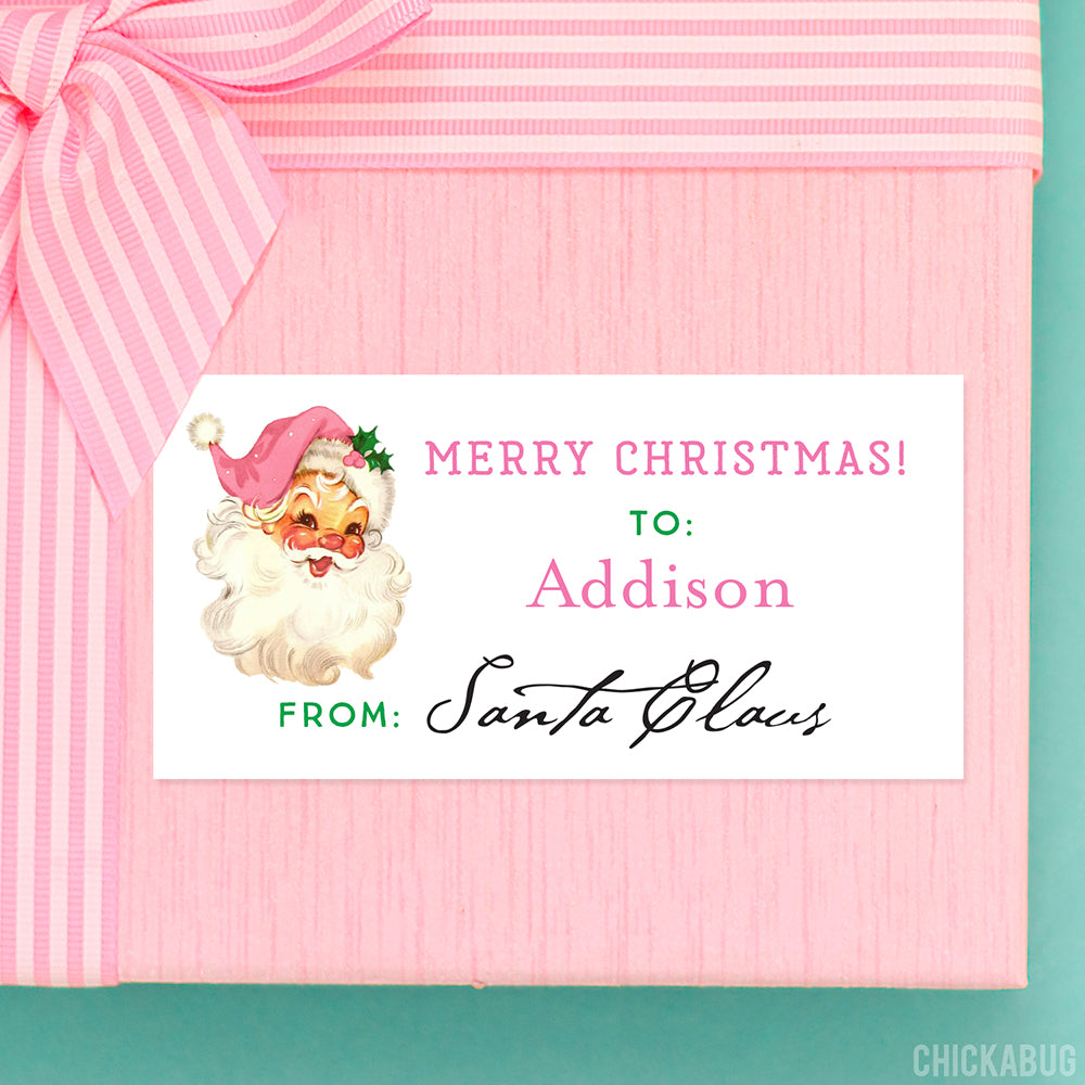 to-child-from-santa-christmas-gift-labels-pink-vintage-santa-chickabug