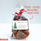 Christmas Tree Simmering Spices Labels