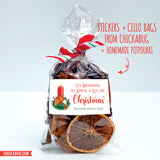 "It's Beginning to Smell a Lot Like Christmas" Gift Labels