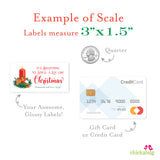 "It's Beginning to Smell a Lot Like Christmas" Gift Labels