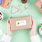 Candy Cane Homemade Christmas Gift Labels