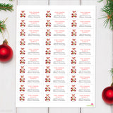 Florida State Flag Christmas Address Labels
