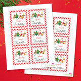 Signed by Santa Christmas Gift Labels - North Pole Santa