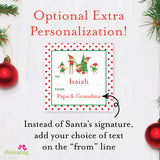 Signed by Santa Christmas Gift Labels - Elves at Work