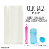 Bubbles Last Day of School Stickers