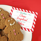 Free Printable Christmas Cookie Exchange Labels (INSTANT DOWNLOAD)