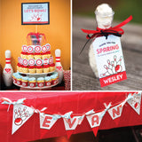 Bowling Birthday Party Printable Decor Kit (Digital File)