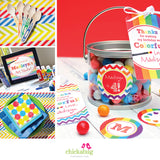 Art Birthday Party Printable Decor Kit (Digital File)