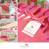 Pink Watermelon Birthday Party Printable Decor Kit (Digital File)