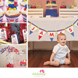 Train Birthday Party Printable Decor Kit (Digital File)