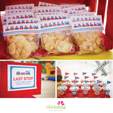 Train Birthday Party Printable Decor Kit (Digital File)