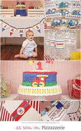 Train Party Banner (INSTANT DOWNLOAD)