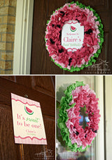 Pink Watermelon Party Signs (EDITABLE INSTANT DOWNLOAD)