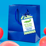 Alligator Party Favor Tags (EDITABLE INSTANT DOWNLOAD)