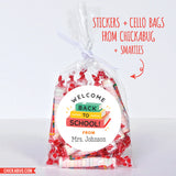 Books "Welcome Back to School" Stickers