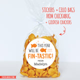 Goldfish "Fin-Tastic" Back to School Stickers