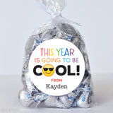 Sunglasses Emoji Cool Back to School Stickers