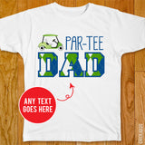 Blue Golf Par-Tee Family Iron-On
