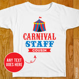Carnival Staff Birthday Family Iron-On