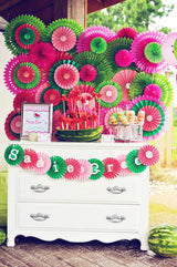 Pink Watermelon Party Signs (EDITABLE INSTANT DOWNLOAD)